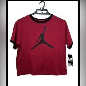 JORDAN CROPPED TEE SHIRT
